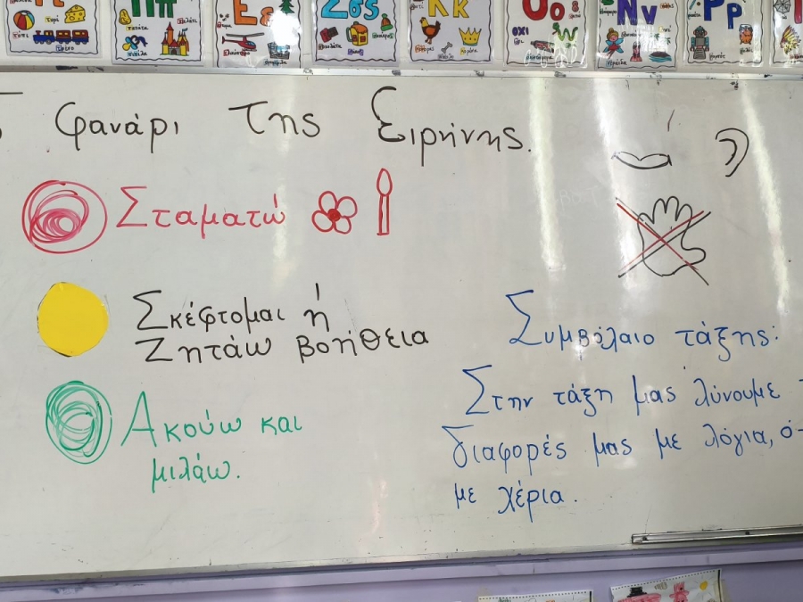 Επίσκεψη στην Α' τάξη του Δημοτικού Σχολείου Κάμπου Χίου