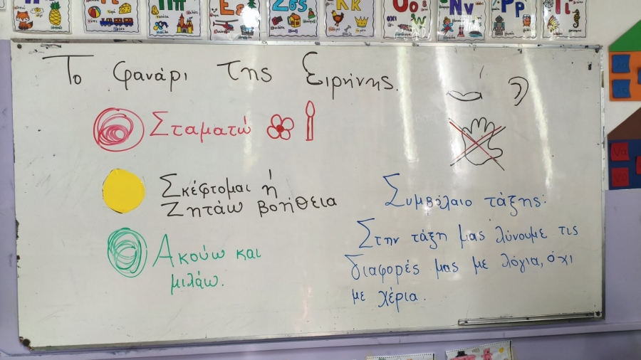 Επίσκεψη στην Α' τάξη του Δημοτικού Σχολείου Κάμπου Χίου